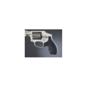 Hogue Bantam Grips for with Top Finger Groove S&W J-Frame Round Butt Rubber Black