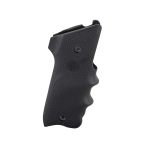 Hogue Wraparound Rubber Grips with Finger Grooves for Ruger Mark II with Right Hand Thumbrest Black