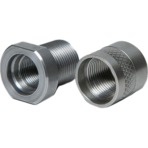 Odin Works Thread Adapter 1/2"-28 to 5/8"-24 Stainless Steel