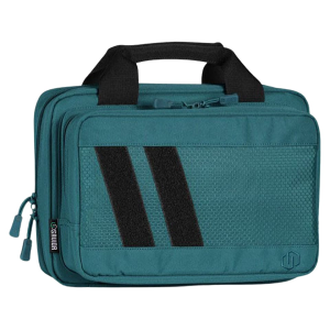Savior Equipment Specialist Low Profile Double Pistol Case 13" Polyester Teal