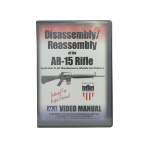 American Gunsmithing Institute (AGI) Disassembly and Reassembly Course Video "AR-15 Rifles" DVD