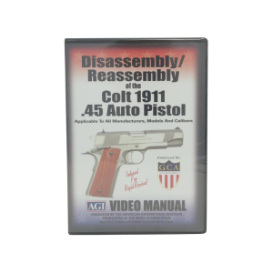 American Gunsmithing Institute (AGI) Disassembly and Reassembly Course Video "Colt 1911 .45 Auto Pistols" DVD