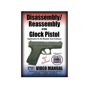 American Gunsmithing Institute (AGI) Disassembly and Reassembly Course Video "Glock Pistols" DVD