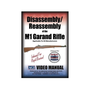 American Gunsmithing Institute (AGI) Disassembly and Reassembly Course Video "M1 Garand" DVD