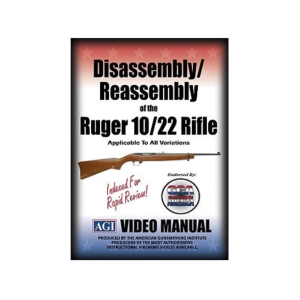 American Gunsmithing Institute (AGI) Disassembly and Reassembly Course Video "Ruger 10/22 Rifles" DVD