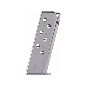 Mec-Gar Magazine for Walther PPK 32 ACP 7-Round with Standard Floor Plate Steel Nickel