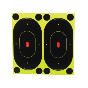 Birchwood Casey Shoot-N-C Target 7" Silhouette 60PK with 240 Pasters