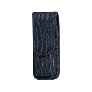 Bianchi 7303 Single Magazine Pouch Full Size Double Stack 9mm, 40 S&W Hook and Loop Fastener Nylon Black