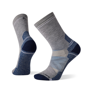 Smartwool Men's Hike Full Cushion Crew Socks Light Gray Large