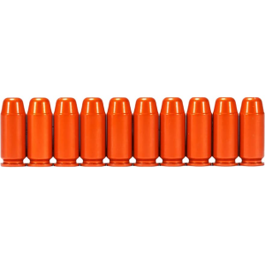 A-ZOOM Orange Value Pack Snap Caps .40 Caliber 10PK