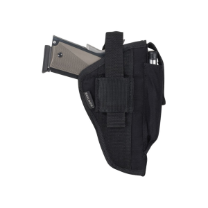 Bulldog Extreme Belt and Clip OWB Holster Ambidextrous Compact Automatic 2.5 - 3.75" Nylon Black