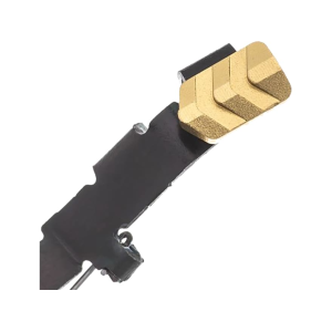Tyrant Designs Extended Slide Stop Release for Glock 19, 19X, 22, 23, 24, 25, 27, 31, 32, 33, 34, 35, Gen 2-4 Aluminum Gold