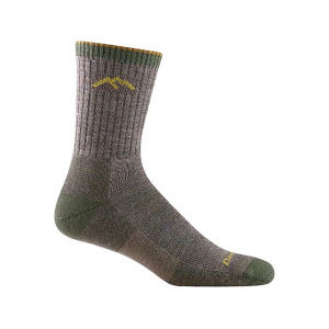 Darn Tough Men's Hiker Micro Crew Midweight Socks Taupe Large