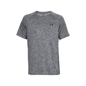 Under Armour Men's Tech 2.0 Short Sleeve Crew Neck T Shirt Black Twist Large