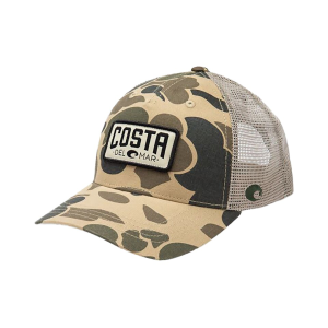 Costa Del Mar Mens Duck Camo Trucker Hat Camo - Costa Del Mar