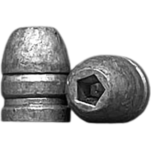 Hunters Supply Slick Coat Hard Cast 44 Caliber (430 Diameter) Bullets 200 Grain Lead Hollow Point Box of 100 - Hunters Supply