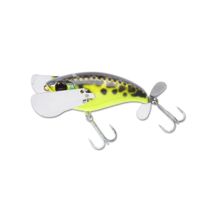 Jackall Pompadour Jr Topwater Yellow Frog