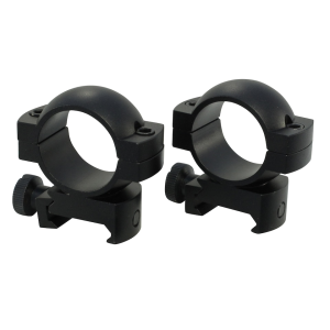 Vortex Optics Hunter Weaver 1" Scope Rings Matte Black Medium