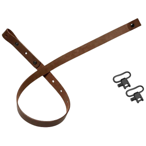 CrossBreed Holsters Scout Leather Rifle Sling with Sling Swivel Brown