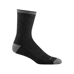 Darn Tough Men's Fred Tuttle Micro Crew Midweight Socks Gravel Large