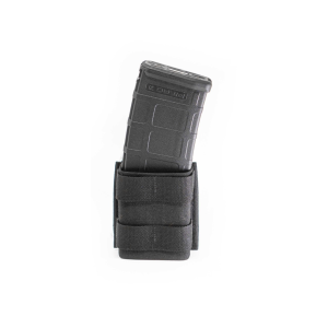 Esstac KYWI Short Single 5.56 AR-15 Rifle Magazine Pouch with MOLLE Nylon Black - Esstac