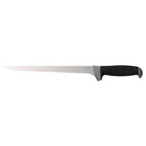 Kershaw Narrow Fillet Knife 9.5" Drop Point 420J2 Stainless Steel Blade Nylon Handle Black and Gray