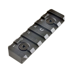 Strike Industries LINK Picatinny Rail Section 6-Slot M-LOK, KeyMod Aluminum Black