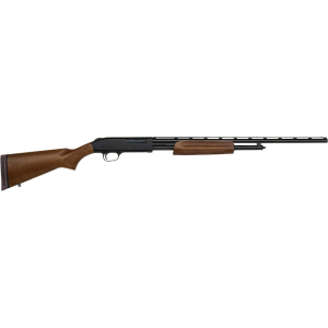 Mossberg 500 All Purpose Field Pump 410 Bore Shotgun 24" Blued Barrel Wood Field Stock