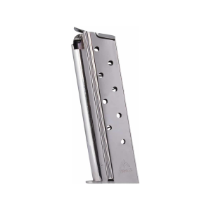 Mec-Gar 1911 Government, Commander Magazine 38 Super 9-Round Steel Nickel