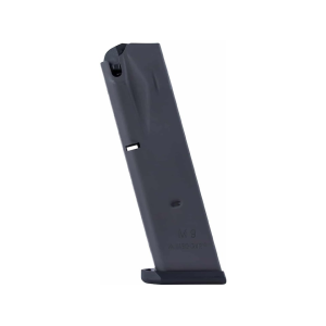 Mec-Gar Magazine for Beretta 92FS, 92G, 92X, M9 9mm 15-Round Steel Phosphate