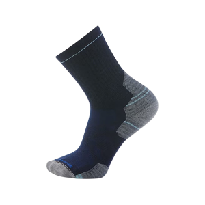 Smartwool Men's Hike Targeted Cushion Mid Crew Socks Deep Navy Medium
