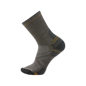 Smartwool Men's Hike Targeted Cushion Mid Crew Socks Taupe Large