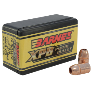 Barnes XPB 41 Caliber (410 Diameter) Bullets 180 Grain Solid Hollow Point with Cannelure Box of 20