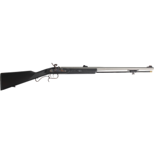 Traditions Shedhorn 50 Caliber Muzzleloading Rifle 26" Stainless Steel Barrel Black Stock
