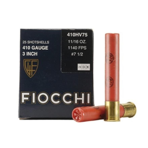 Fiocchi High Velocity 410 Ammo 3" #7-1/2 Lead Shot 11/16 oz Box of 25