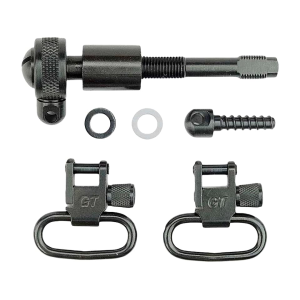 GrovTec Sling Swivel Studs with 1" Locking Swivels Set Remington 742 BDL Steel Black