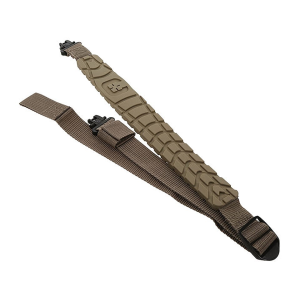 Caldwell Max Grip Slim Rifle Sling with Swivel Nylon and Rubber Flat Dark Earth