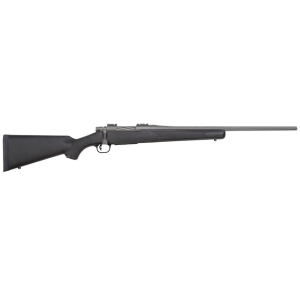 Mossberg Patriot Bolt Action Rifle 7mm-08 Remington 22" Fluted Cerakote Black Barrel Cerakote Black Frame Black Field Stock