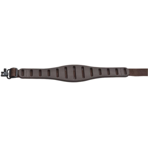 Quake Claw Contour Rifle Sling with Swivel Nylon and Rubber Brown