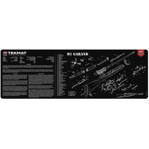 Tekmat Long Gun M1 Garand Gun Cleaning Mat Black - Tekmat