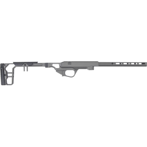 Grey Birch Folding Stock Chassis for Tikka T1x 10" Handguard Black