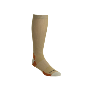 Kenetrek Men's Ultimate Liner Over the Calf Socks Synthetic Blend Tan Large (9-12) 1 Pair