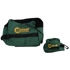 Caldwell DeadShot Front and Rear Shooting Rest Bag Set Unfilled Nylon Green