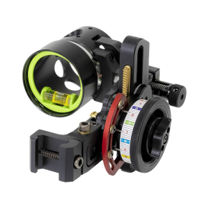 HHA Tetra Max RYZ X3 3-Pin Bow Sight Picatinny Mount .019 Pin Diameter Right Hand Black - Hha Sports
