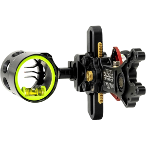 HHA Tetra Max RYZ X3 3-Pin Bow Sight .019 Pin Diameter Right Hand Black - Hha Sports