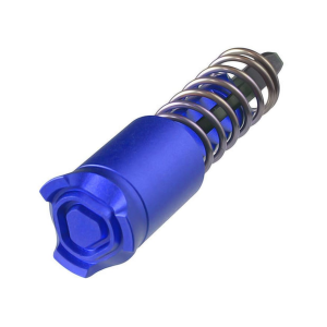 Strike Industries Lightweight Low Profile AR-15, LR-308 Forward Assist Aluminum Blue