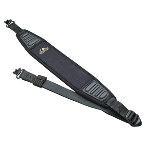 Butler Creek Rhino Rib Rifle Sling with Swivel Neoprene/Nylon Black
