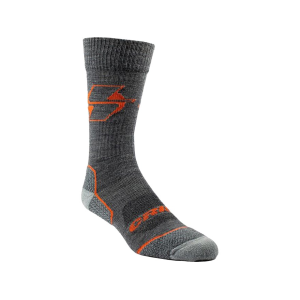 Crispi Boots Men's San Juan Lightweight Crew Socks Charcoal XL