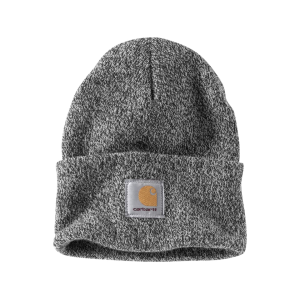 Carhartt Mens Knit Cuffed Cap Black/White