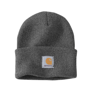 Carhartt Mens Knit Cuffed Cap Charcoal Heather